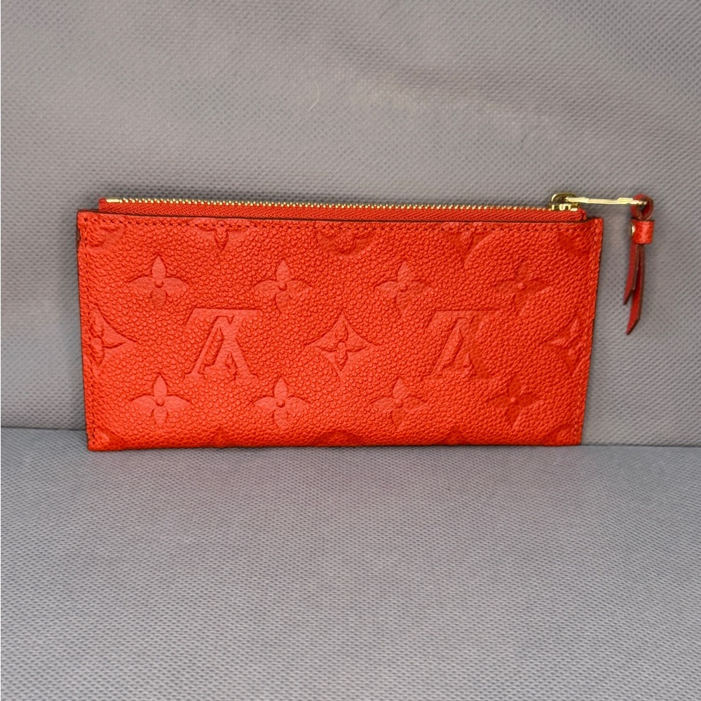 Louis Vuitton Empreinte Leather Zip Pouch – Red - Picture 6 of 9